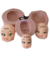 Molde de Silicone - Kit com 03 Rostos Doll + Olhos Resinados 410PP e 427PP