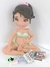 Molde de Silicone - Boneca Grávida 20cm + Olhos Resinados 527P - Biscuit da Lu