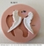 Molde de Silicone - Kit com Bebê 5cm + Asa de Anjo 4cm - Biscuit da Lu