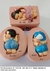 Molde de Silicone - Kit com 03 Bebês Bumbum com Roupas 4cm - comprar online