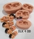 Molde de Silicone - Kit com 04 Bebês Bumbum | 4cm 5cm 6cm 8cm - comprar online