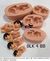 Molde de Silicone - Kit com 04 Bebês Bumbum | 4cm 5cm 6cm 8cm - Biscuit da Lu