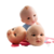 Molde de Silicone - Kit Bebê Reborn 02 Bipartido 20cm + Olhos Resinados 380A-P - loja online