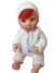 Molde de Silicone - Kit Bebê Reborn 02 Bipartido 20cm + Olhos Resinados 380A-P