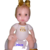 Molde de Silicone - Kit Bebê Reborn 02 Bipartido 20cm + Olhos Resinados 380A-P na internet