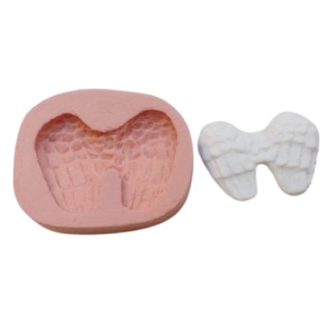 Molde de Silicone - Asa de Anjo 3x4cm