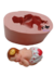 Molde de Silicone - Bebê com Calcinha e Coroa 5cm
