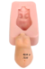 Molde de Silicone - Busto Grávida 4x7cm