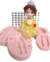 Molde de Silicone - Kit Boneca Doll 15 Bipartida 15cm + Olhos Resinados 527P