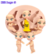 Molde de Silicone - Kit Aplique Bonecas Mini Doll Legs 5 - Artesanato Biscuit Bonecas Laços - comprar online