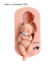 Molde de Silicone - Bebê Baby Lu com Chupeta