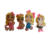 Molde de Silicone - Aplique Mini Bonecas Doll Laços Biscuit MJ - Fábrica das Maravilhas Babi - Biscuit da Lu