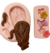 Molde de Silicone - Cabelos e Mechas Flores Laço Peruca Peruquinha Aplique Biscuit BL 1157 - comprar online