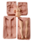Molde de silicone - Kit 3 corpos e pernas boneca doll bipartido - 10,5cm - Biscuit da Lu