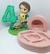 Molde de Silicone - Kit Boneca Kell 10cm - Biscuit da Lu