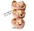 Molde de Silicone - Kit com 03 Bebês Realistas | 5cm 7cm 10cm