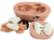 Molde de Silicone - Kit Bebê Bumbum 8cm + Asa de Anjo 4cm