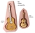 Molde de Silicone - Kit Violão e Cavaquinho - Instrumentos Musicais - Artesanato - Biscuit