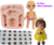 Molde de Silicone - Kit Mini Boneca Doll Vick+ Olhos Resinados Ref.485PP