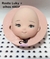 Molde de Silicone - Kit Rosto Lucky 7cm + Olhos Resinados 480P - Biscuit da Lu
