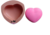Molde de Silicone Artesanato - Kit 03 Corações Grandes Rosa Bordado Liso Sabonete Resina - comprar online