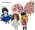 Molde Silicone - Kit Boneca Doll Trigêmeas - Topo Bolo Biscuit - comprar online