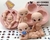Molde de Silicone - Kit Bonecos Unissex Trigêmeos 10cm + Chupetas + Olhos Resinados Variados - comprar online