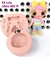 Molde de Silicone - Kit Boneca Lola 11cm + Olhos Resinados 460M - Biscuit da Lu