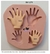 Molde de Silicone - Kit 02 Pares de Mãos 3cm e 4cm (BLK1270) - comprar online