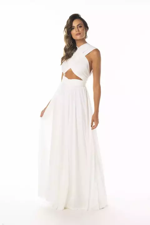 Vestido Infinity Multiformas Branco