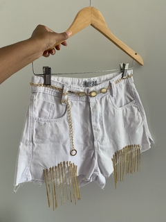 Short Branco correstes