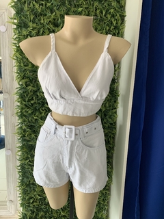 Short Branco básico - comprar online