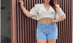Plus size claro barra na internet