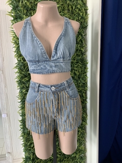 Short Franjas Correntes - comprar online