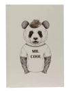 Caderno brochura - panda cool