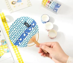 Kit com 4 washi tapes - estampas na internet