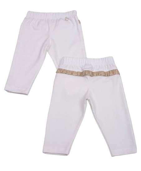 Calza Beba Con Volados Lurex Anchus T 3 A 18 Meses
