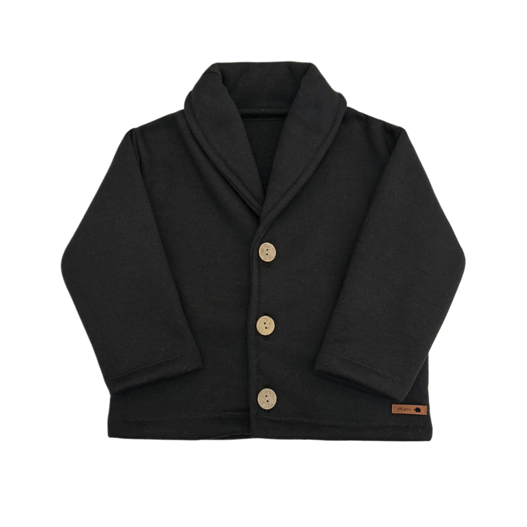 Cardigan Bebe Varon De Frisa Con Botones Pilim 3 A 12 Meses