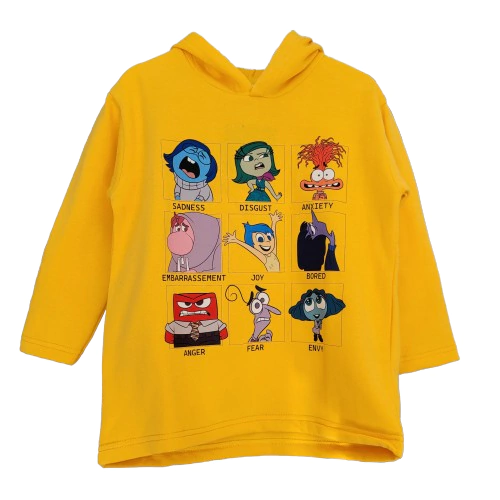 Buzo Frisa Intensamente Marca Disney T 4 Al 10