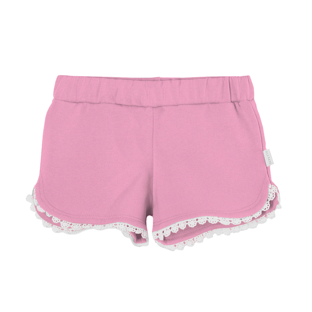 Short Beba Nena Con Puntillas Algodón Gepetto T 24 A 48 M