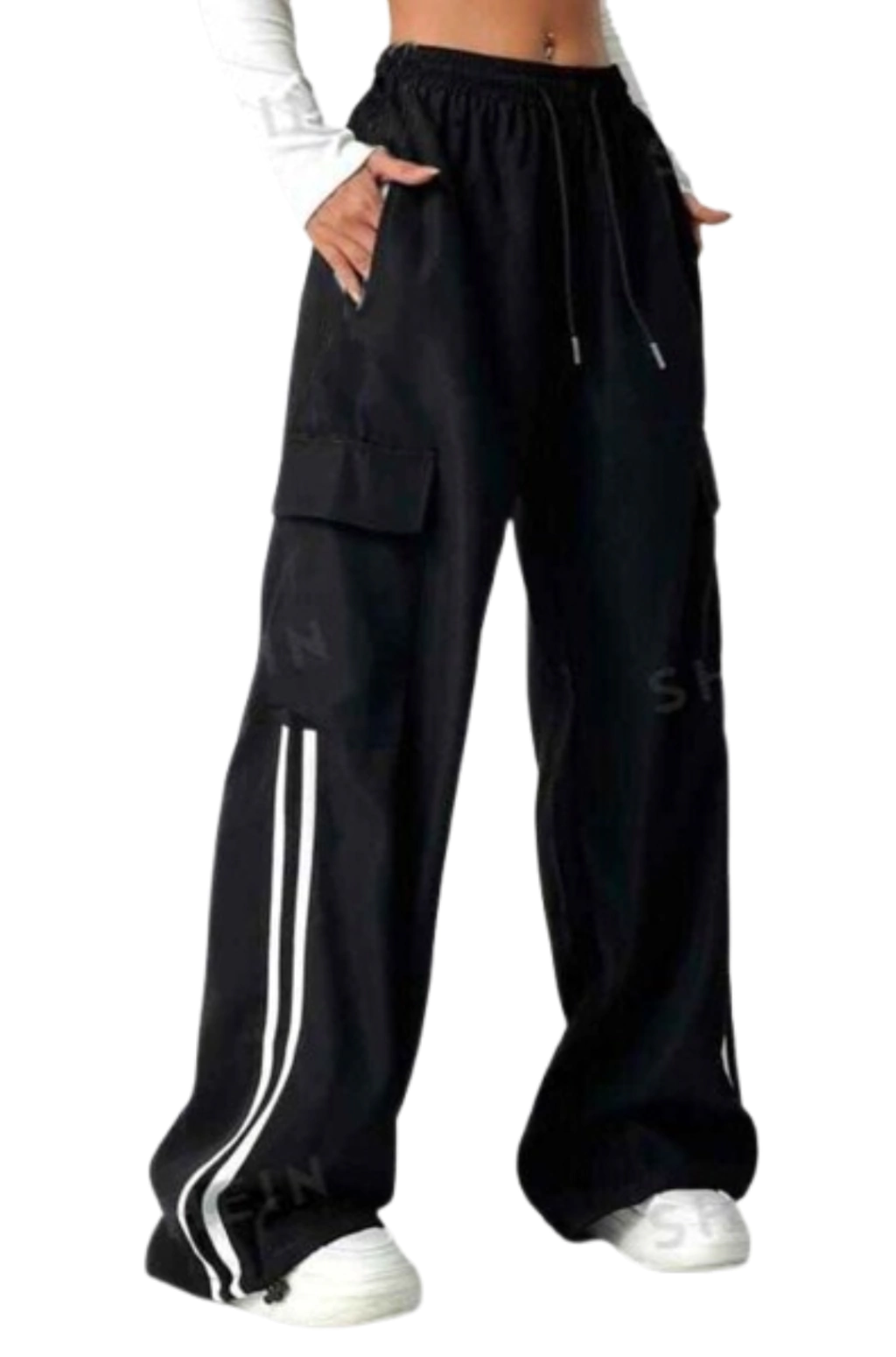 Pantalon Nena Cargo Con Tiras T 10 Al 18