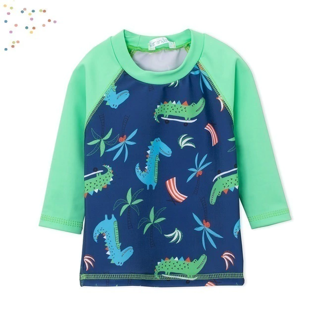 Remera bebe Nene UV estampada marca Naranjo
