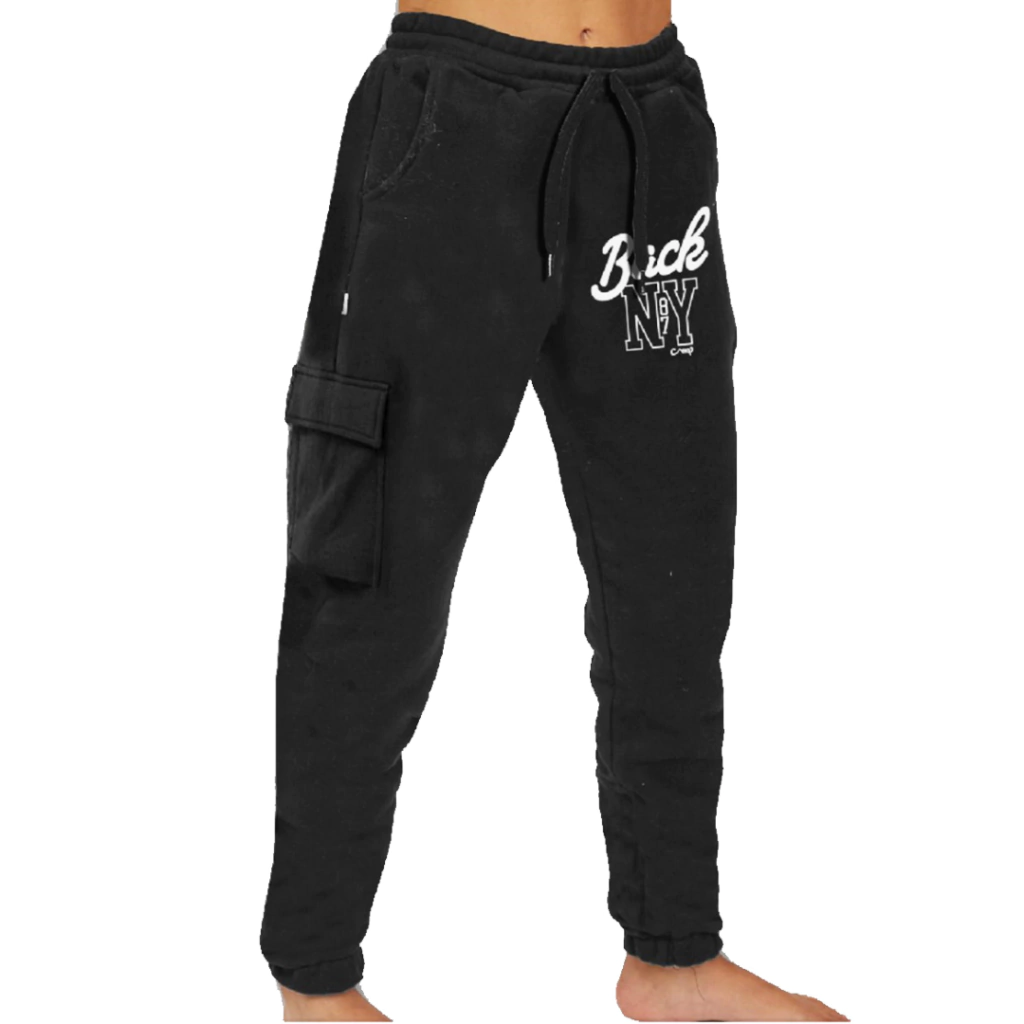 Pantalon Varon De Frisa Cargo Con Puño T 8 Al 14