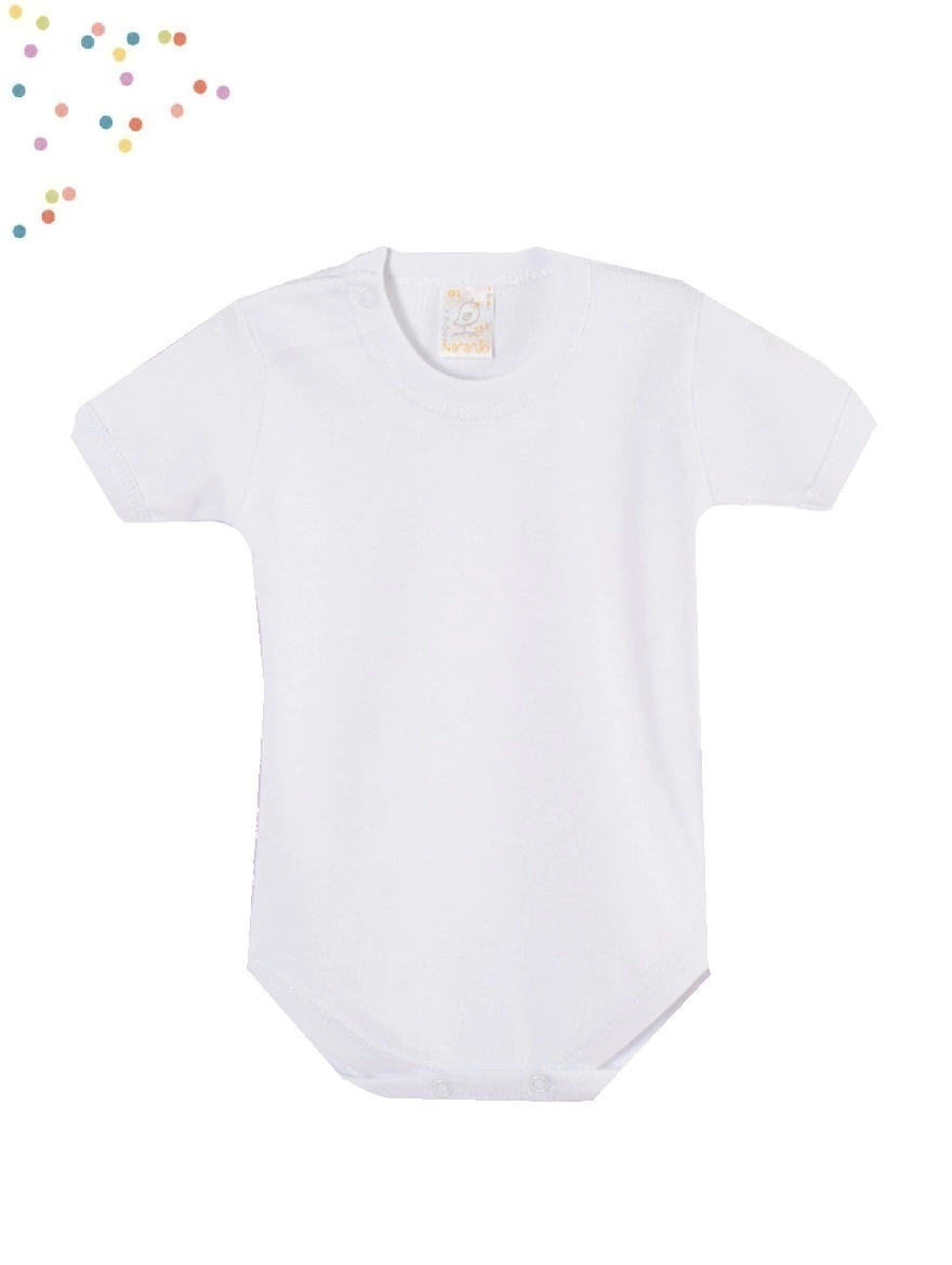 Body m/c blanco con broche metal marca Naranjo