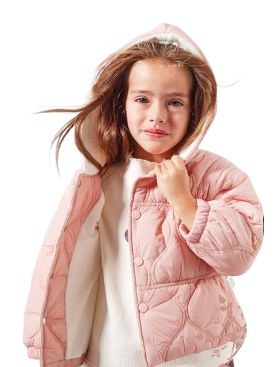 Campera Beba Nena Forrada Con Capucha T 18 A 36 Meses
