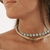 CHOKER SMILE CELESTE (con falla) - comprar online