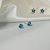 Aros Braganza Turquesa - comprar online
