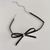 CHOKER TOPKNOT