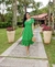 Vestido Clara . Cor Verde