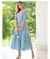 Vestido Tatiane. Cor Azul